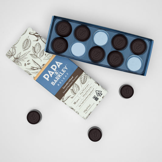 Papa & Barkley - Releaf Caramel Filled Dark Chocolates