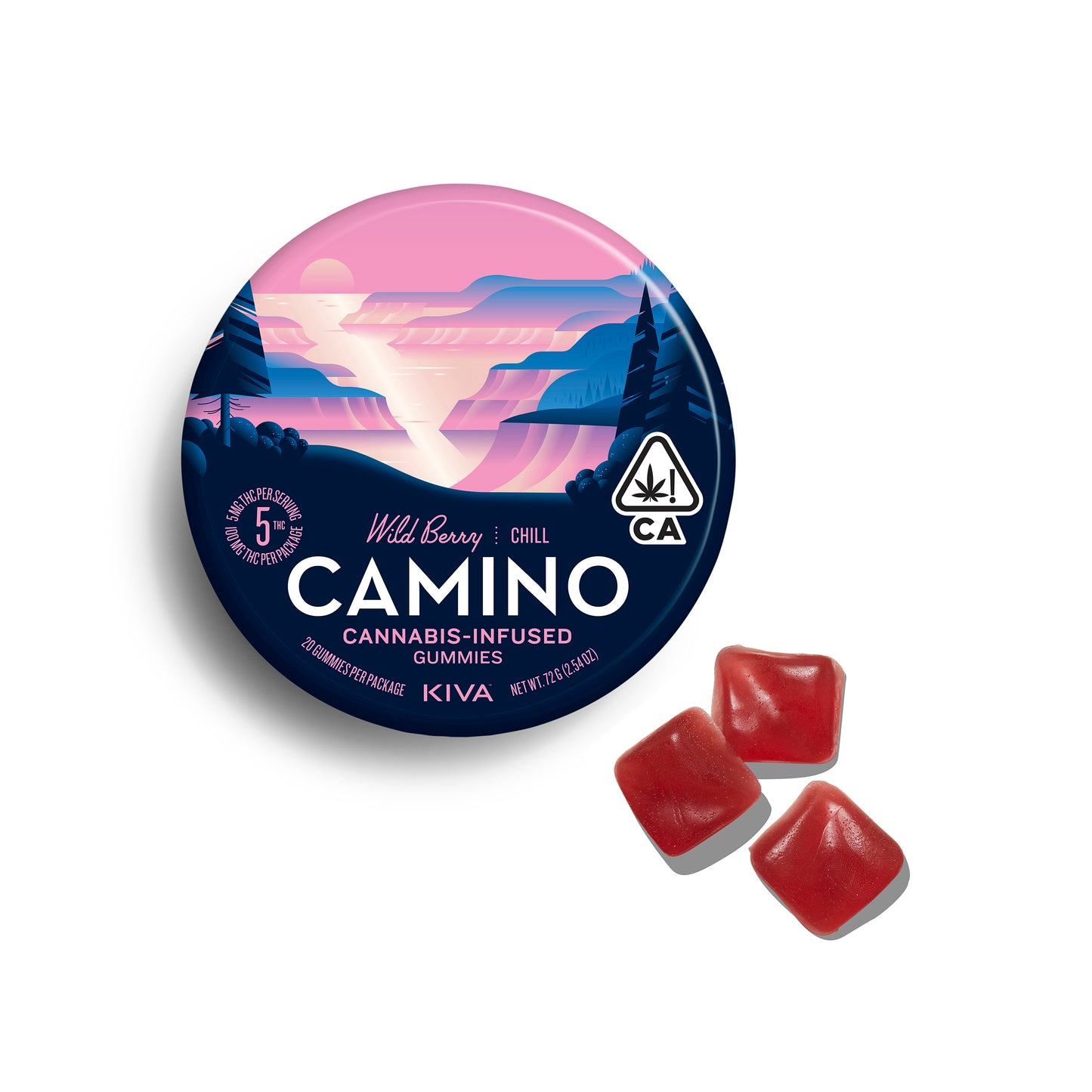 Camino Wild Berry "Chill" Gummies