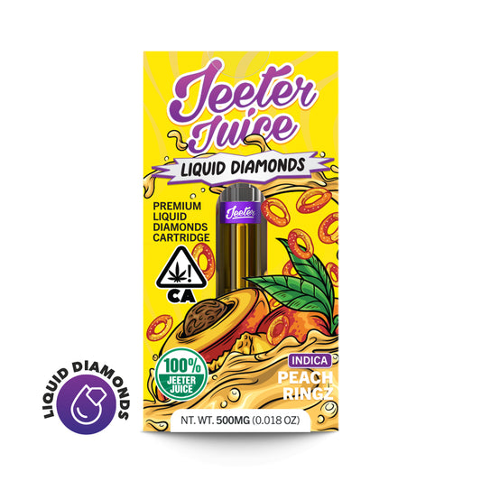Jeeter Juice Liquid Diamonds - Peach Ringz - 1g