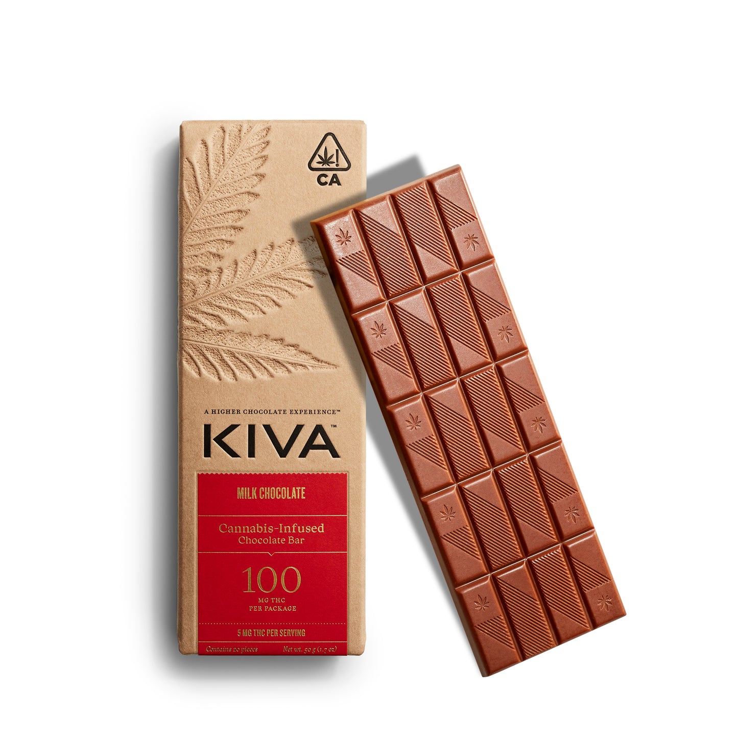 KIVA Chocolate Bar - Milk Chocolate