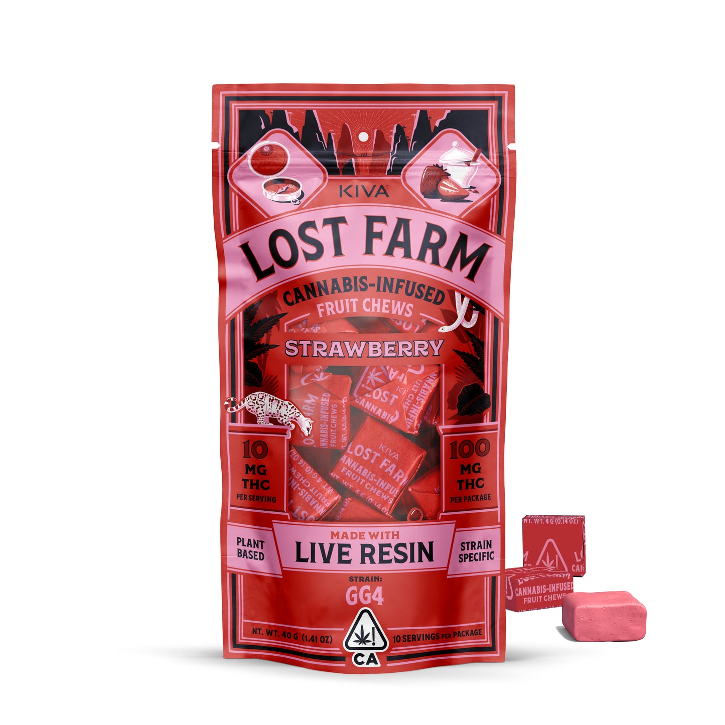 Lost Farm Chews - Strawberry GG4