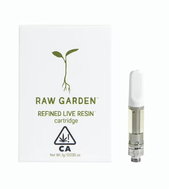 Raw Garden - Key lime cookies Refined Live Resin™ 1.0g Cartridge